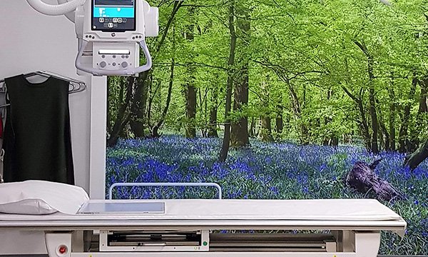 Dementia-friendly X-ray room