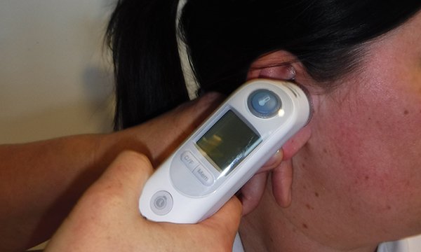 How to measure a patient’s temperature non-invasively
