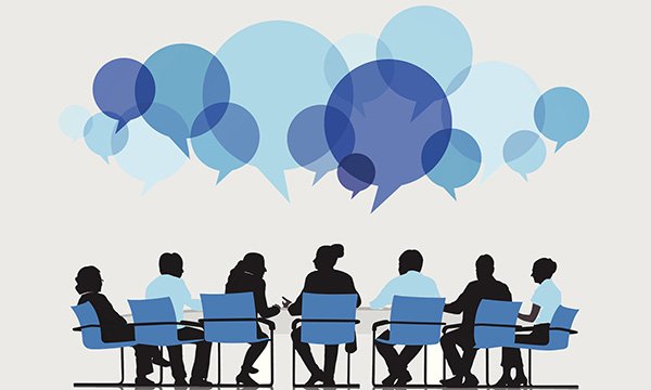 Illustration representing people in a discussion. Advanced clinical practitioners are being urged to join a Royal College of Emergency Medicine forum that aims to share best practice and shape the development of emergency medicine as a specialty.