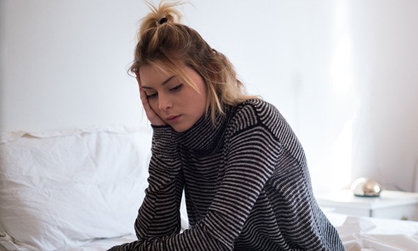 Stressed looking woman. Picture: iStock