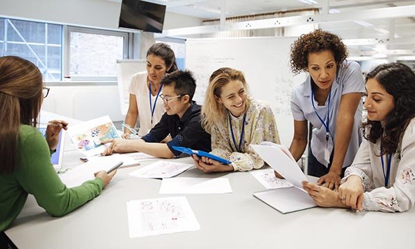 An interprofessional practice development group for newly qualified and new-to-role clinicians in community mental health