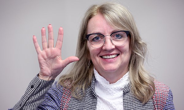 Image shows RCNi nurse award-winner Janine McKnight-Cowan