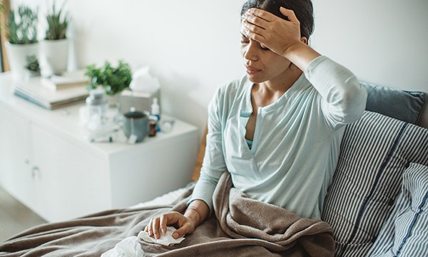 Norovirus, shingles, cld,fluand tonsillitis were among the most common illnesses nurses attributed to work