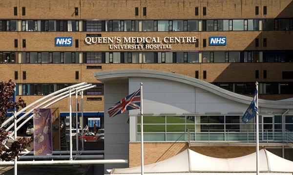 Queen's Medical Centre in Nottingham