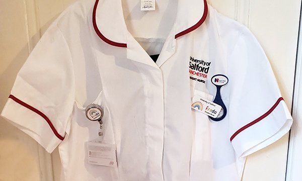 Freda's first placement Twitter picture