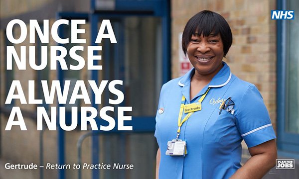 Picture of Return to Practice campaign poster