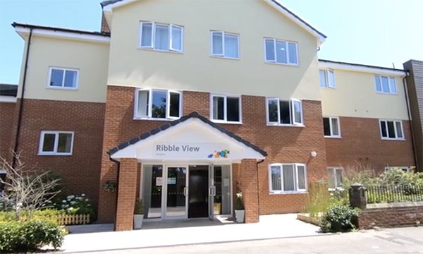 Ribble View care home in Preston
