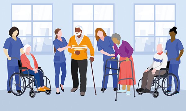 Nursing older people