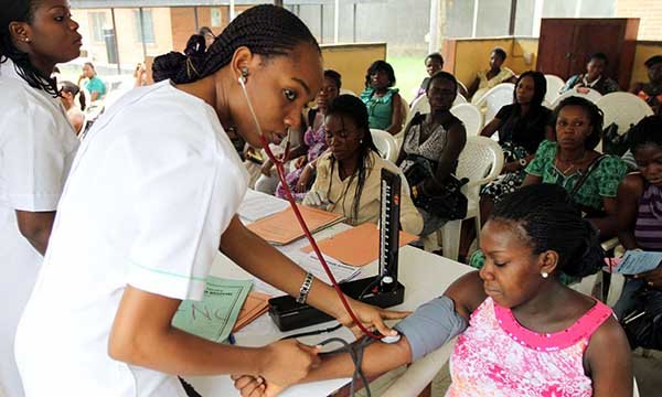 A maternity hospital in the Nigerian city of Port Harcourt