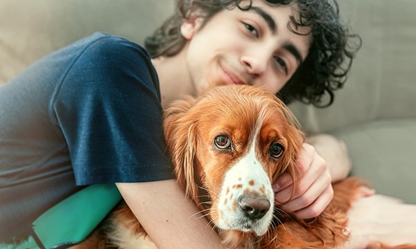 Exploring the effect of a therapy dog in a group for young people experiencing anxiety