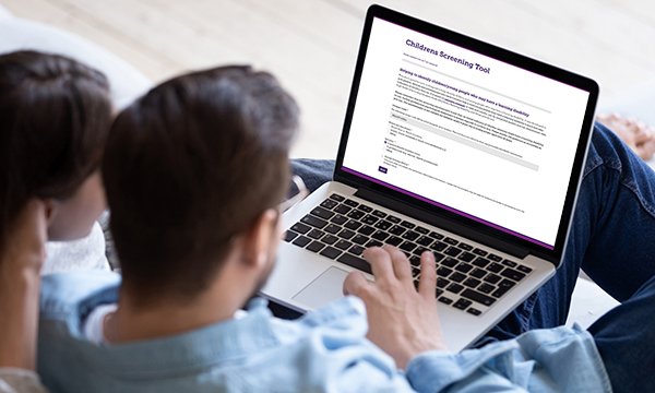 Determining the accuracy of an online screening tool in identifying learning disability in autistic people