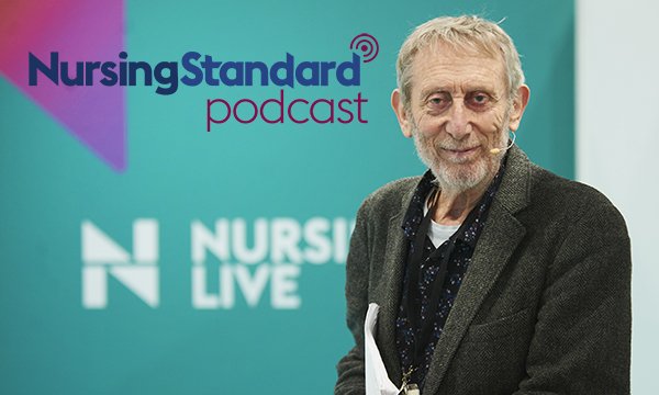 Michael Rosen at the Nursing Live event