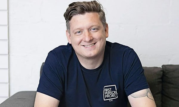 Mental health nurse Matty Caine is founder of First Person Project