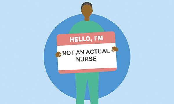 Patients can be misled when the word ‘nurse’ is part of the title of a non-registered role