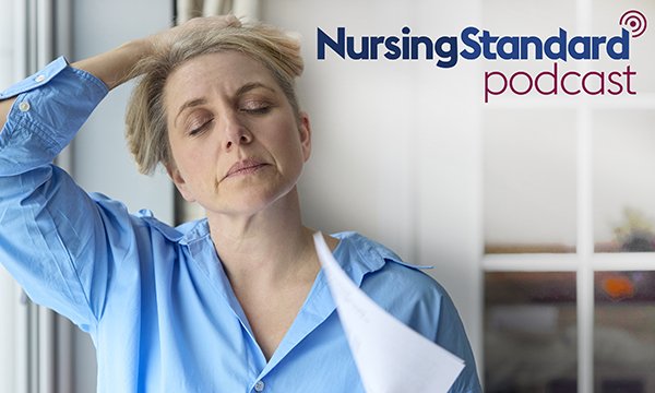 Image of a woman having a hot flush, which is a common symptom of menopause Hot flushes are a common symptom of menopause