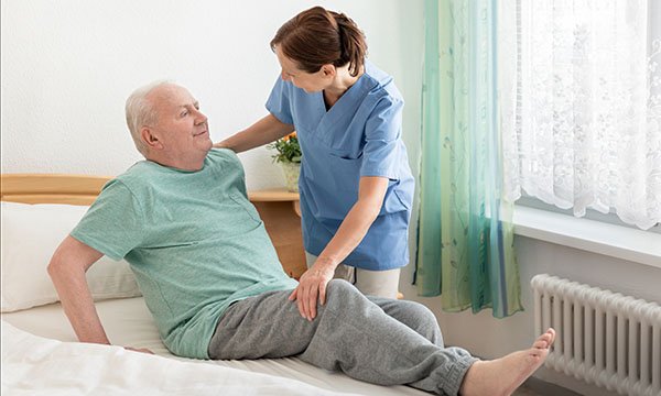Moving and handling patients: a new initiative calls for a single-handed personalised approach where nurses move patients from their wheelchair, bed or toilet on their own to improve patient well-being and independence