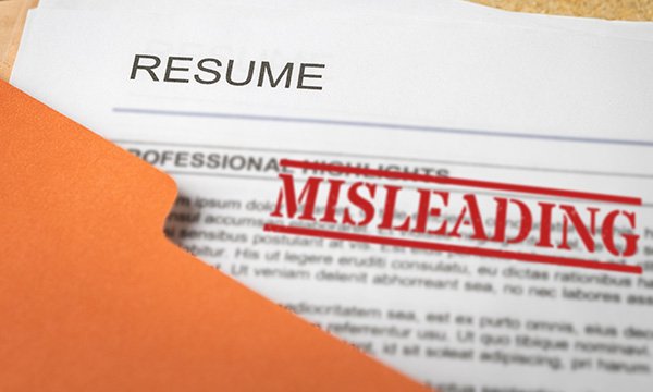 Nurse’s dishonesty about CV misled his employer
