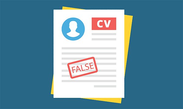 Nurse dishonesty: CV has the word ‘false’ stamped across it in red letters