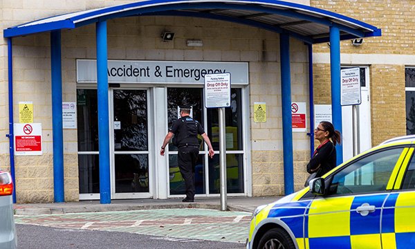 Violence against ED nurses: police officer enters hospital A&E department