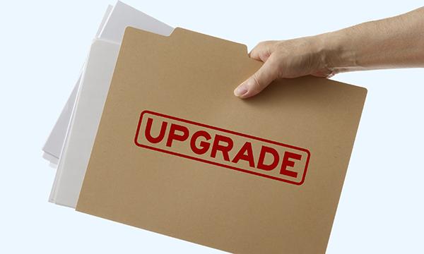 Band 5 nurse job reviews: file marked ‘upgrade’ illustrates chance that nurses will be moved to band 6