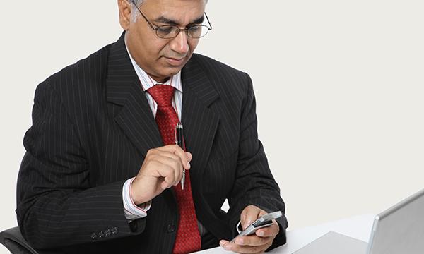 NHS Health Check invitation for Asian man