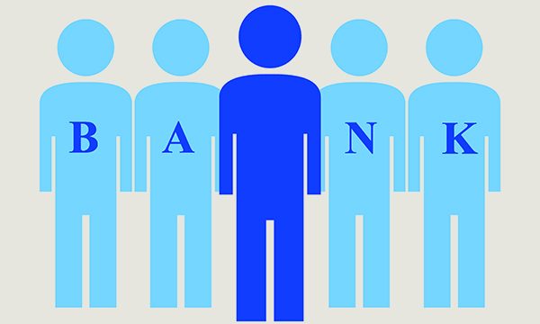 Bank staff
