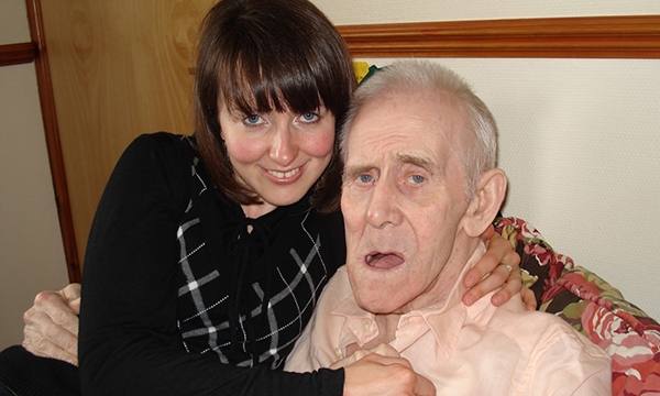 Beth Britton & her father