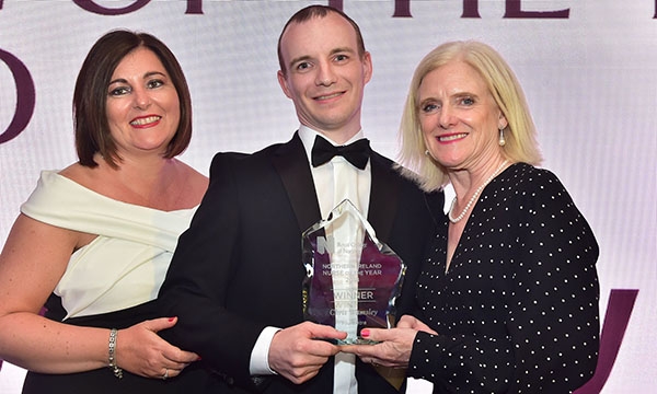 Chris Wamsley, Charlotte McArdle and Janet Davies