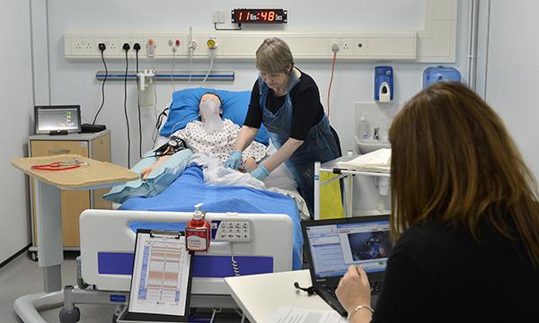 This is the competency test centre at the Uni of Nottingham