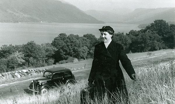 District nurse near Loch Fyne in Argyll