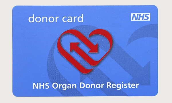 Donor card