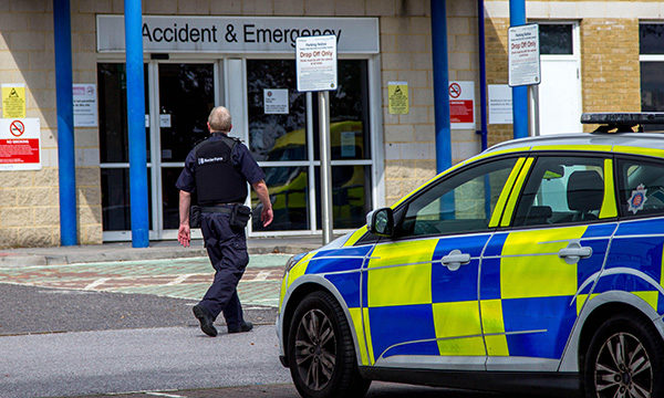 Police called to A&E