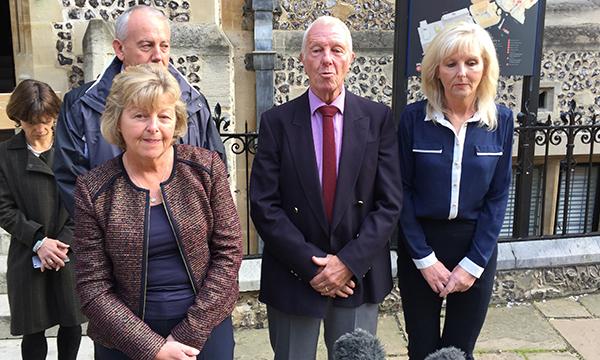 Family of retired nurse