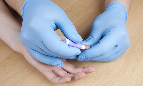 Finger prick test. Picture: iStock
