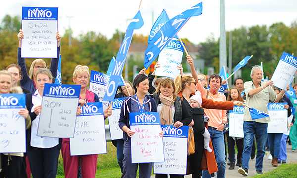 Irish nurse strike