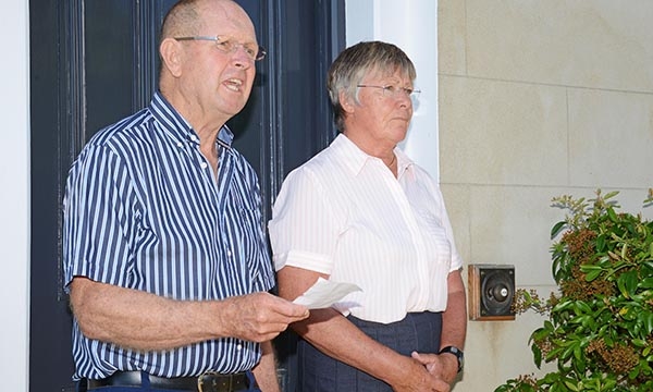 Jane Barton & husband