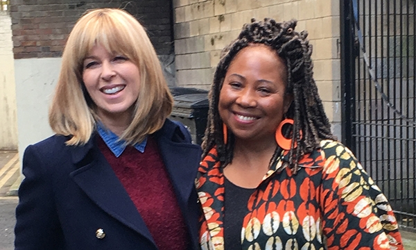 Kate Garraway and Dorcas Gwata