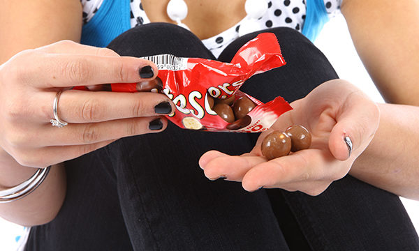 Chocolate in veganuary