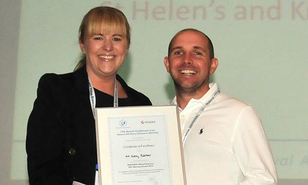 Michelle Croxton and Gary Barker