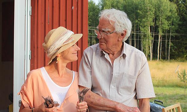 Nicci Gerrard with her father John