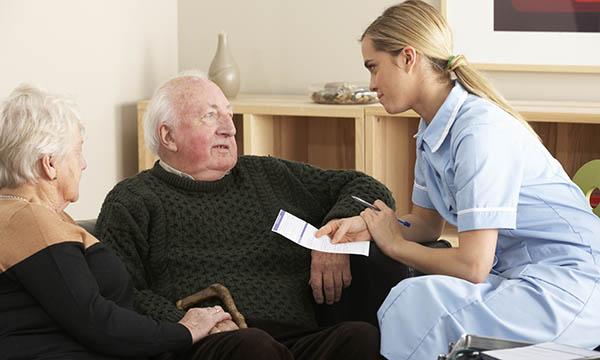 nursing an elderly couple