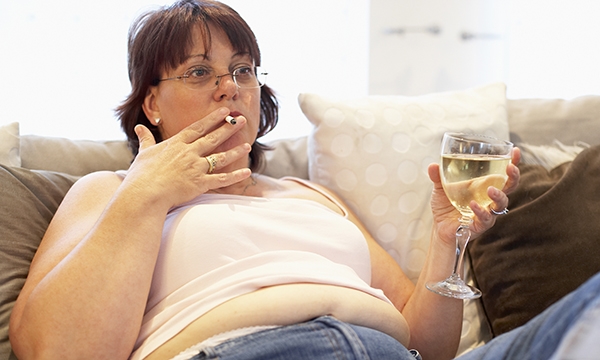 Overweight and smoking