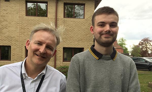 Paul Chesnaye and Jake Flint