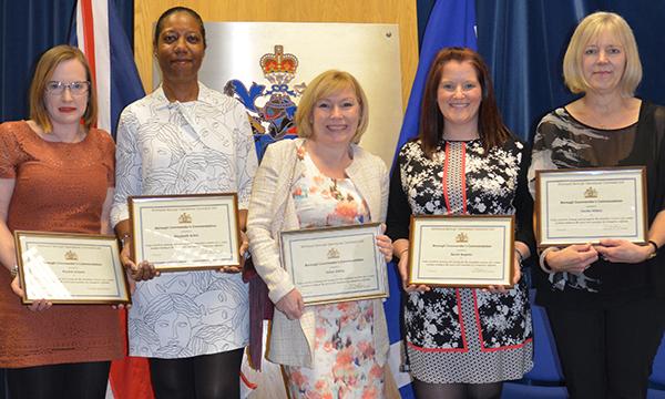 Rachel OGara, Elizabeth Ackie, Helen Sibley, Sarah Sogeler, Sandi Hillery