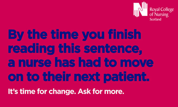 Scotland Safe Staffing poster