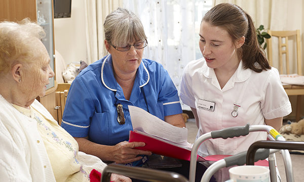 Student in community