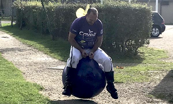 Space hopping for charity