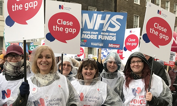 NHS rally