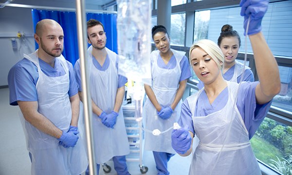 Training on the ward