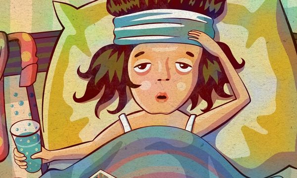 Off work with illness